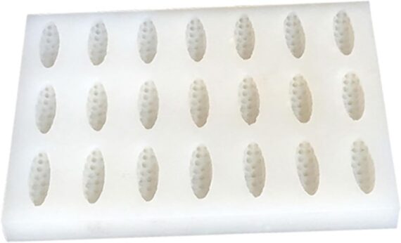 Itkcozcg Moldes de silicona de resina de mariscos, moldes de chocolate para fondant, modelo de mariscos artificiales, decoración de alimentos de mar de simulación
