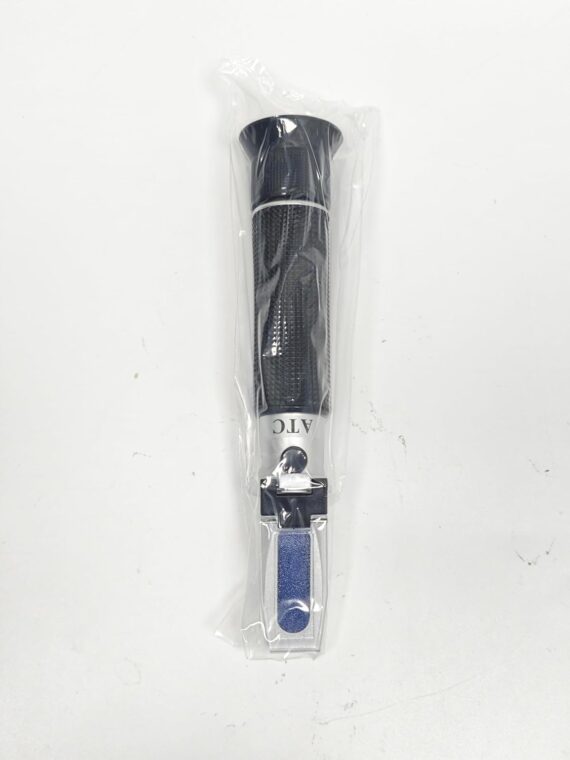 2-en-1 Brix Refractómetro De Salinidad Dual Scale 0-32% Brix Y 0-28% De Salinidad Con ATC Cloruro De Sodio En Alimentos Sal Agua De Mar Brine Cervezas Frutas Líquido De Corte